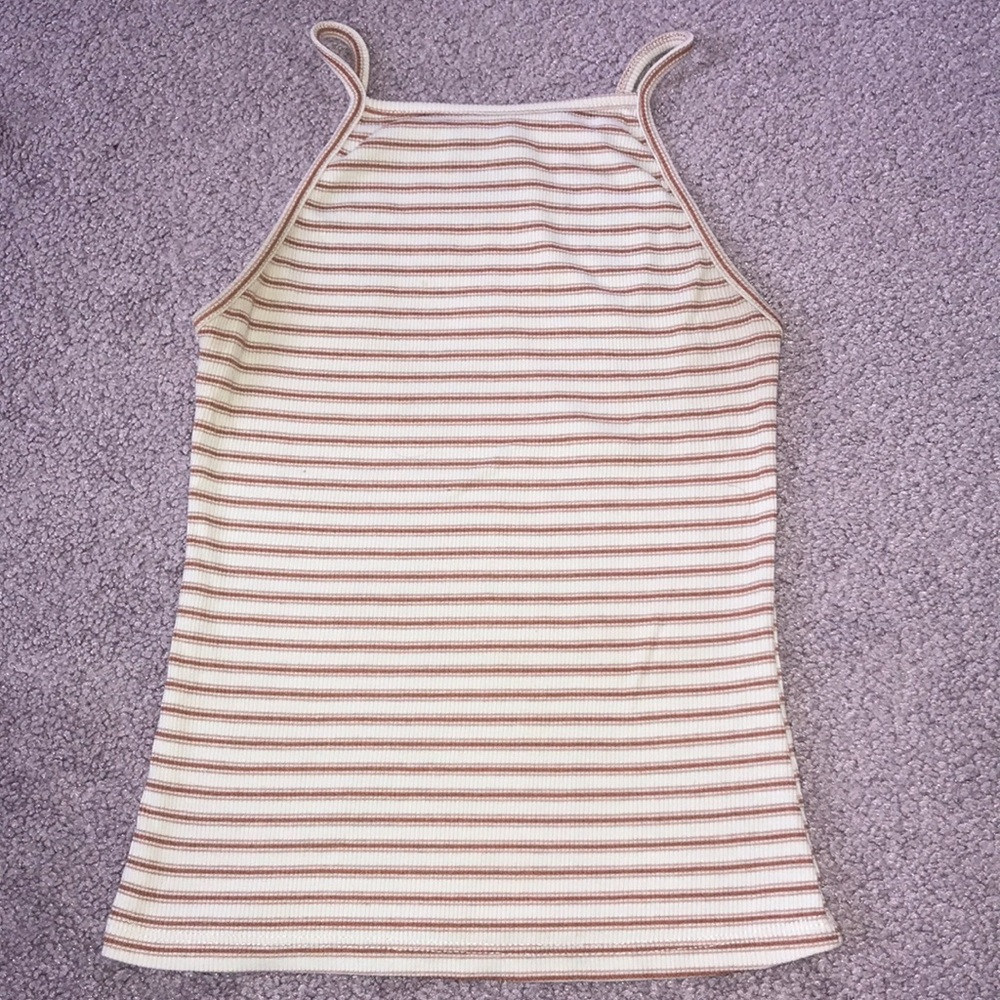 High neck tank top